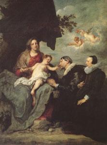 Anthony Van Dyck The Virgin and Child with Donors (mk05) China oil painting art
